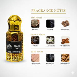 Black oud Attar 12 ML